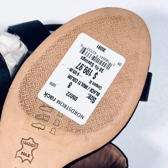 Tory Burch “ESTELLA” Crystal Wedge Sandal Size 8 NWT - Picture 7 of 7